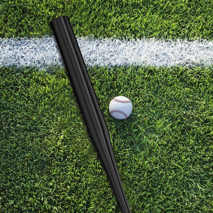 Batte de baseball en aluminium noir