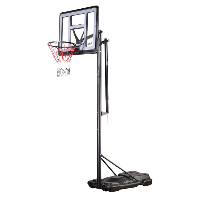 Panier de basket-ball, hauteur réglable, intérieur/extérieur