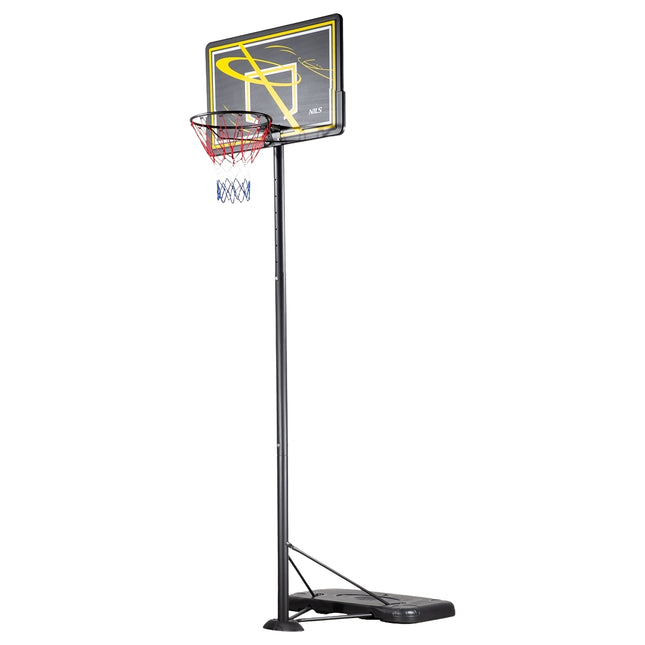 Panier de basket-ball, hauteur réglable, intérieur/extérieur