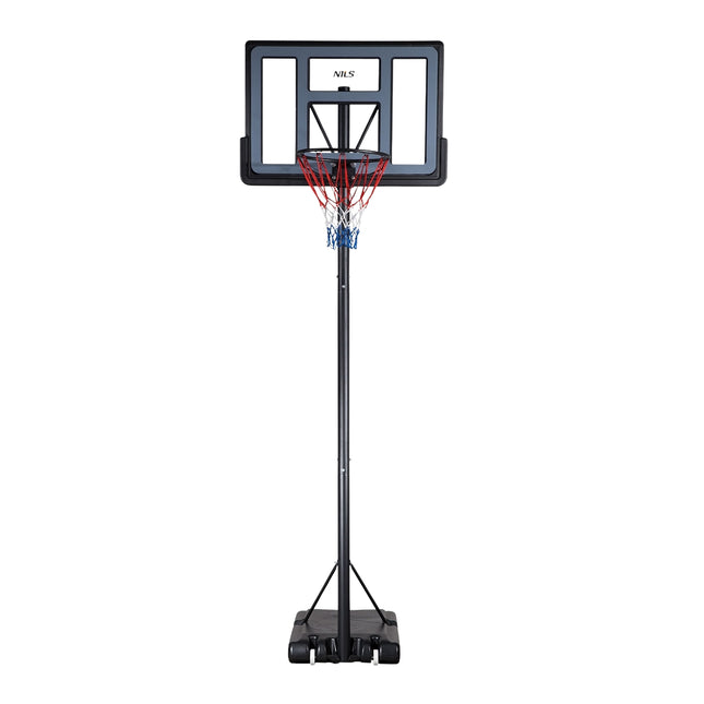 Panier de basket-ball, hauteur réglable, intérieur/extérieur