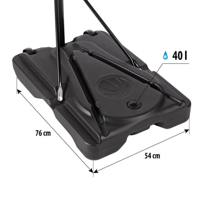 Basketball Hoop, Adjustable Height, Indoor/Outdoor