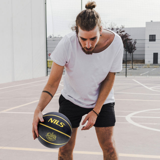 Ballon de basket taille 7 - Motif Slasher noir