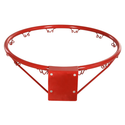 Basketballkorb mit Netz, Stahlrahmen, 46 cm Durchmesser