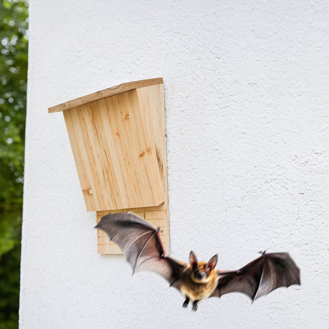 Nichoirs à chauves-souris en bois, lot de 4 - Abri pour chauves-souris