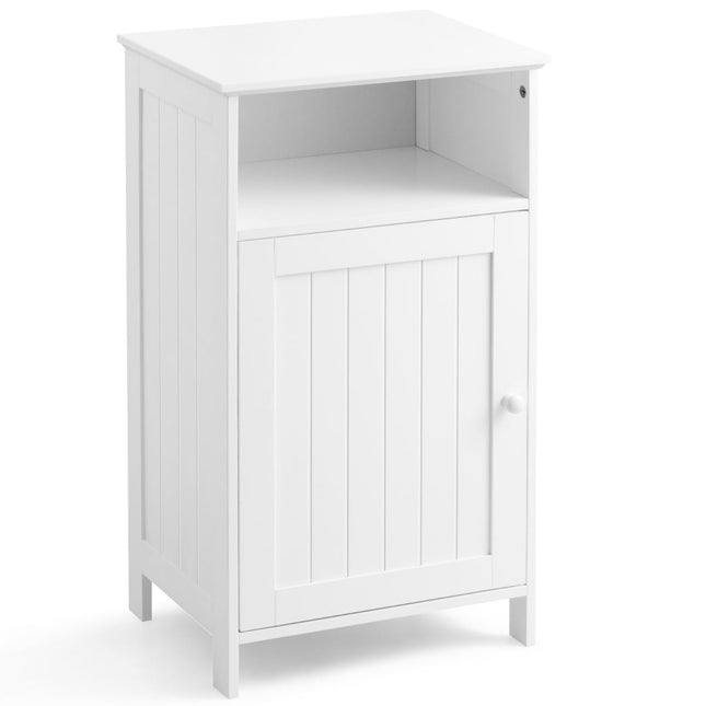 Badezimmerschrank mit verstellbarem Regal, 40x30x70 cm, Weiß