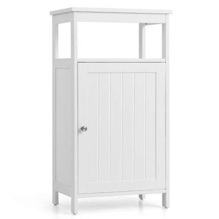 Badezimmerschrank mit verstellbarem Regal, weißes MDF