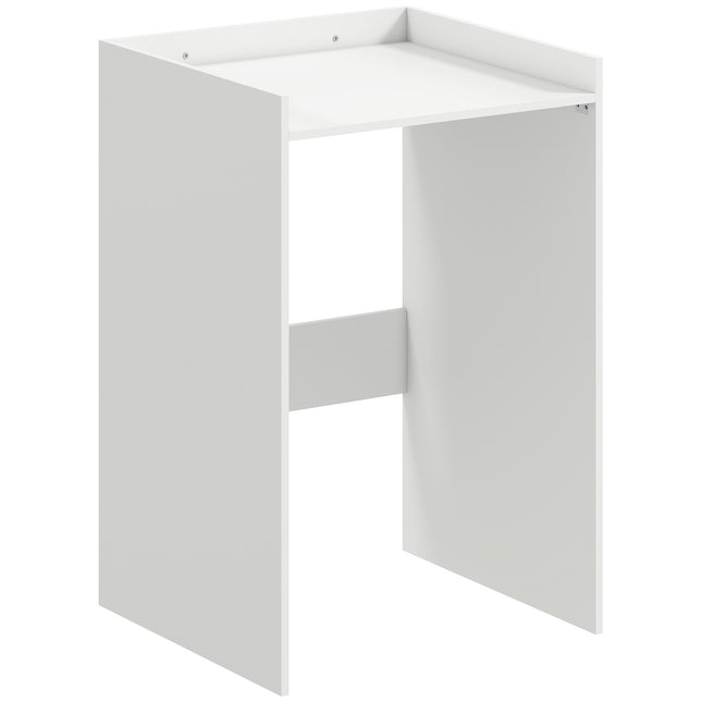 Badezimmerschrank mit offenem Regal, weiß, 64 x 60 x 97,5 cm
