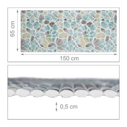 Tapis de salle de bain en mousse souple