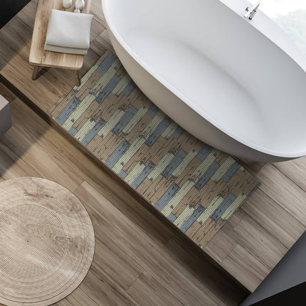 Tapis de salle de bain en mousse souple