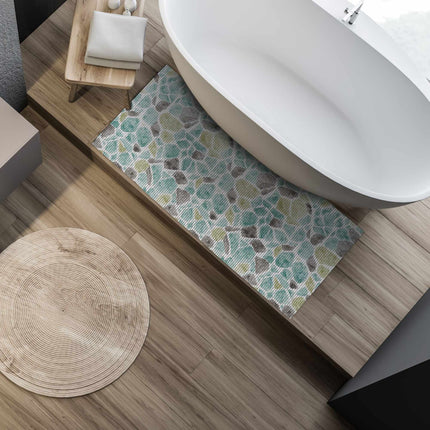 Tapis de salle de bain en mousse souple