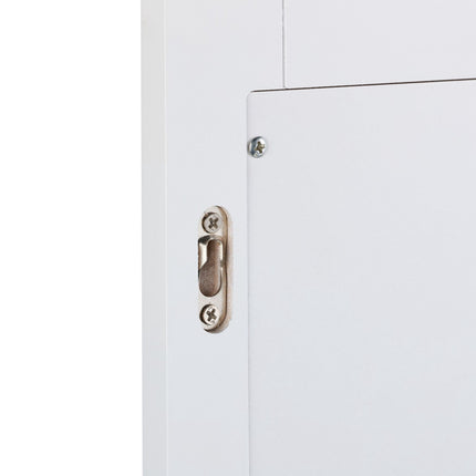 Miroir de salle de bain avec étagère en MDF