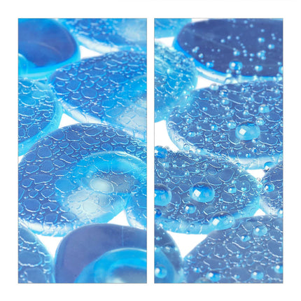 Tapis de bain aspect pierre