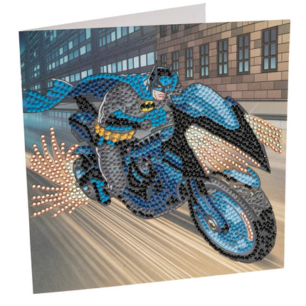 Batman Kristall-Kunstkarte, 18 x 18 cm
