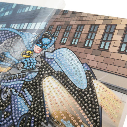 Batman Kristall-Kunstkarte, 18 x 18 cm