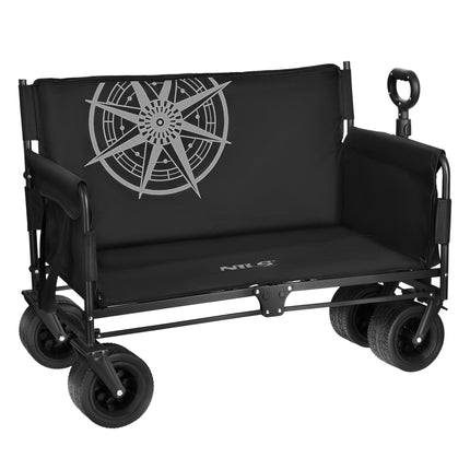 Strandwagen 140L, klappbarer Sitz – geländegängig