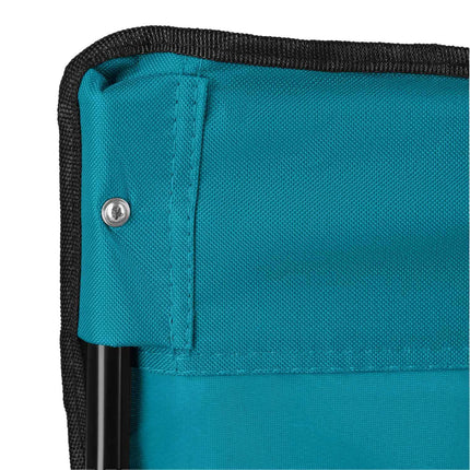 Strandstuhl, blau/schwarz, klappbar, tragbar