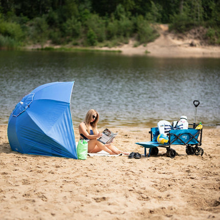 Parasol de plage XL - 220 cm, protection UV