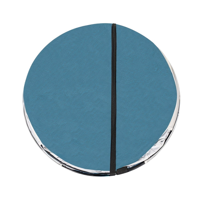 Tente de plage 145x100x70cm - turquoise - gris