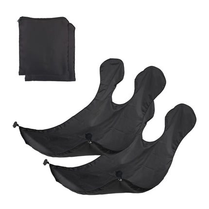Lot de 2 tabliers à barbe avec ventouses