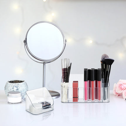 Beauty Organizer Set, 8-Fächer Make-up-Aufbewahrung