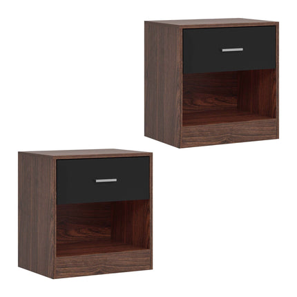 Nachttisch mit Schublade, MDF, 41 x 39 x 28 cm