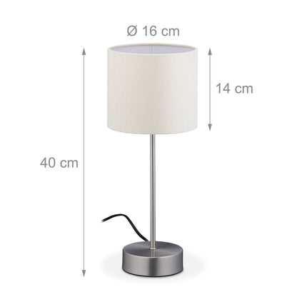 Lampe de chevet avec fonction tactile