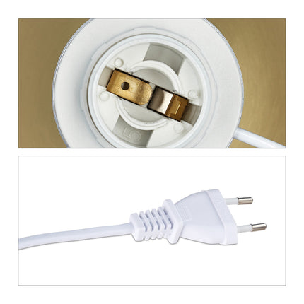 Lampe de chevet avec fonction tactile en laiton