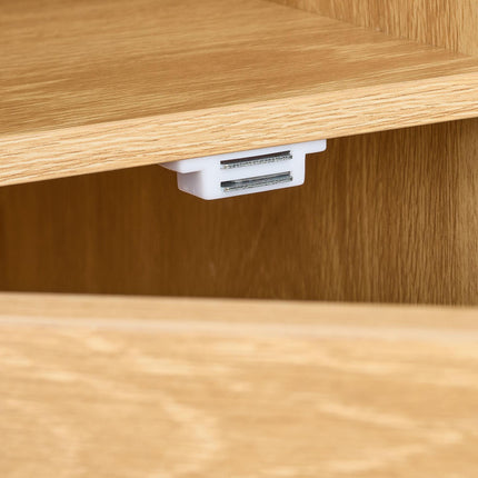 Table de chevet style rotin