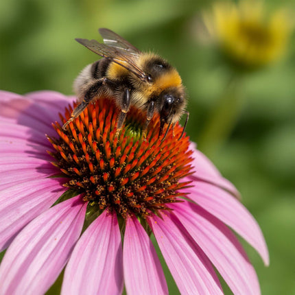 Hôtel à abeilles avec toit métallique pour abeilles sauvages