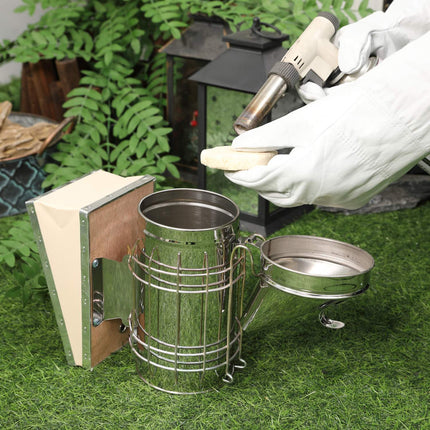 Imker-Starterset mit Smoker – 7-teiliges rostfreies Set