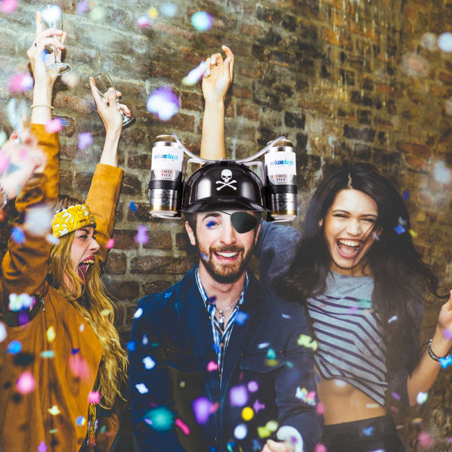 Casque de pirate à bière