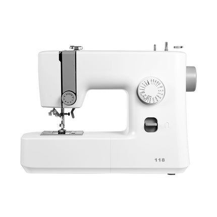 Beginner Sewing Machine, 18 Stitches, LED, Foot Pedal
