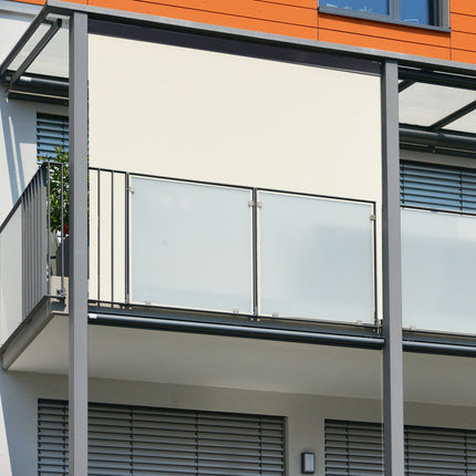Store vertical beige avec manivelle