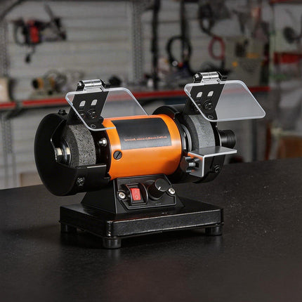 Bench Buffer Polisher – Variable Speed, 100-Piece Kit