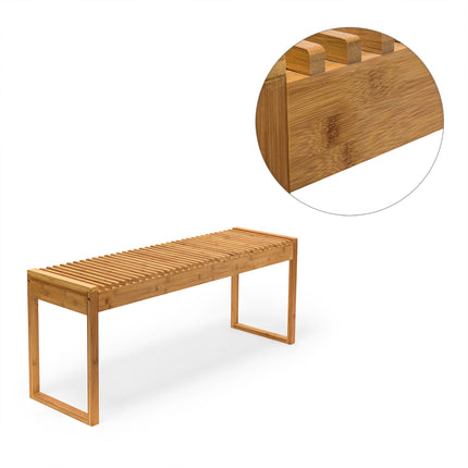 Banc en bambou