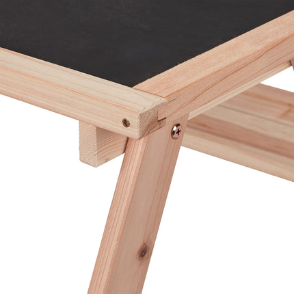 Table banc pour enfants avec tableau noir