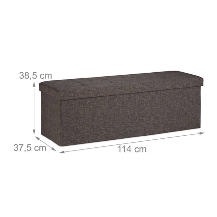 Banc à 3 compartiments