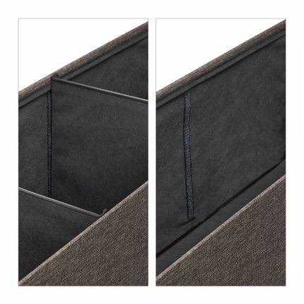 Banc à 3 compartiments
