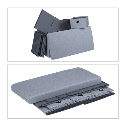 Banc avec rangement