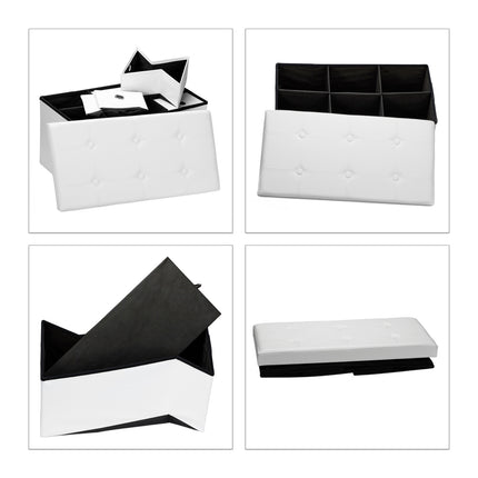 Banc avec rangement