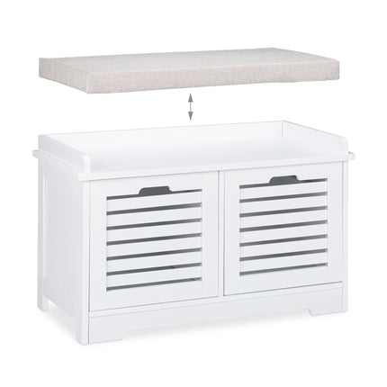 Banc avec rangement