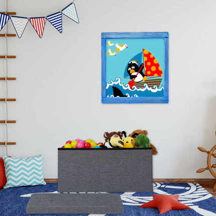 Banc avec espace de rangement