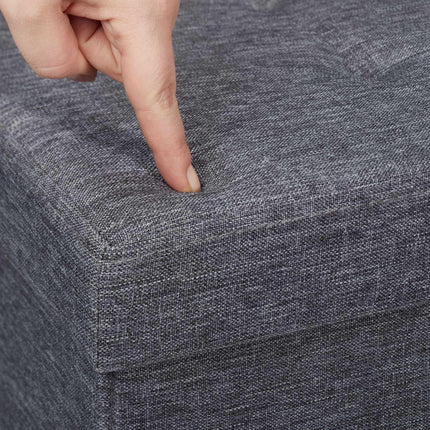 Banc avec espace de rangement