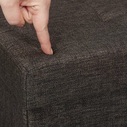 Banc avec espace de rangement