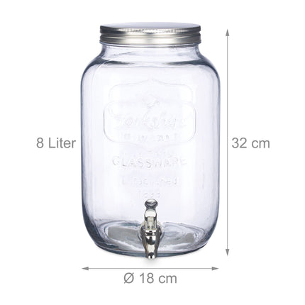 Récipient à boisson 8 l