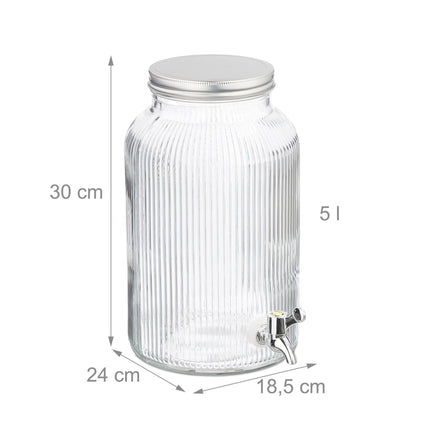 Distributeur de boissons au design rétro