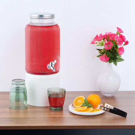 Distributeur de boissons au design rétro