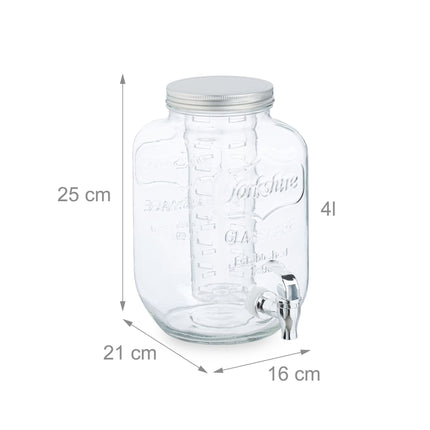 Distributeur de boissons avec insert
