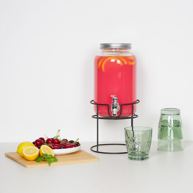 Distributeur de boissons avec support