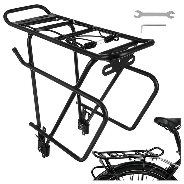 Fahrradgepäckträger 25kg Aluminium für Universal-Packtaschen